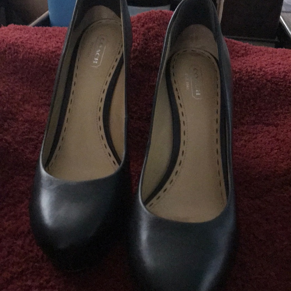 Coach Platform Heels. Ready to Go